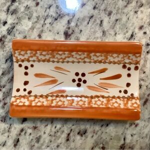 Temp-rations Old World Cranberry Rolling Pin Stand